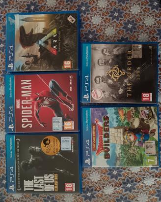Giochi PS4 (15€ l'uno)