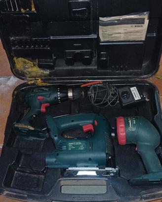 kit 3 utensili a batteria 