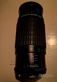 Obiettivo fotografico zoom Takumar SMC 80-200mm