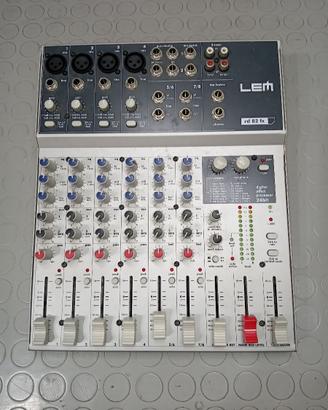 Mixer LEM 8 canali con effetti