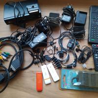 Caricabatterie cavi audio/video modem adattatori