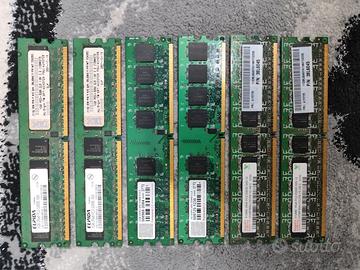 Lotto RAM DDR2/DDR3 + CPU Intel Pentium D