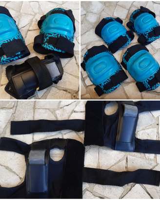 Protezioni bambino rollerblade skateboard pattini