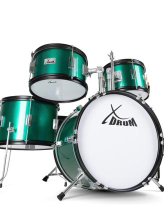 Batteria XDrum Junior Pro per Bambini Emerald Gree