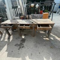 Banco industrial  officina 240x60 H80 590€