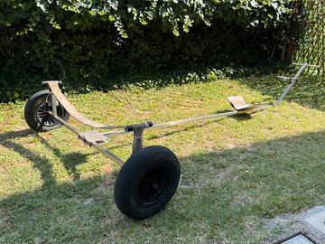 Carrello da alaggio deriva acciaio inox