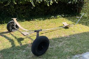 Carrello da alaggio deriva acciaio inox