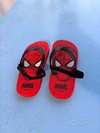 Infradito bimbo spiderman taglia 28/29