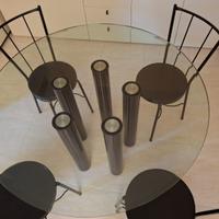 Tavolo e sedie Zanotta