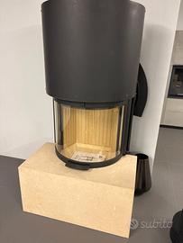 CAMINO A LEGNA NUOVO VETRO CURVO 180°