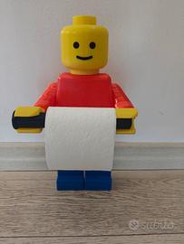 porta carta igienica stile Lego 