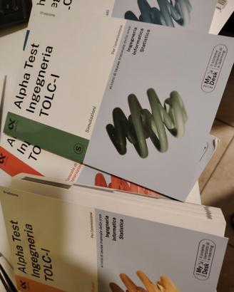Libri test quiz ingresso per università