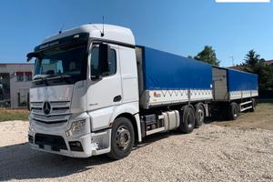 MERCEDES-BENZ ACTROS 2548 FAN CON CASSONE RIBALTAB