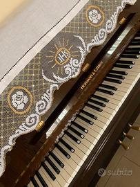 Tovaglia altare JHS a filet a modano