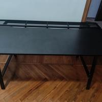 SCRIVANIA NERA DA GAMING COME NUOVA