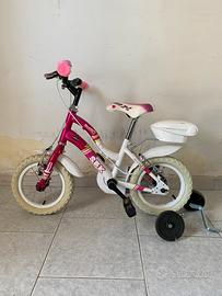 Bicicletta 12’’ per bambina 3 - 5 anni