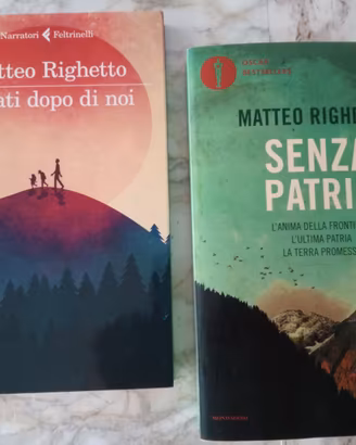 MATTEO RIGHETTO - SENZA PATRIA e I PRATI DOPO di N
