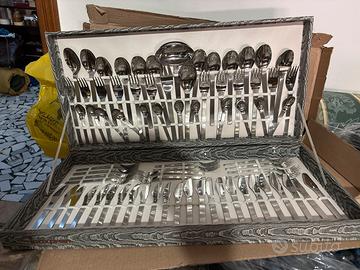 Set posate 12 acciaio inox
