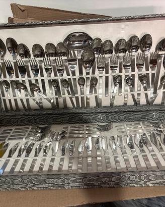 Set posate 12 acciaio inox