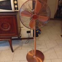ventilatore d'epoca. in rame ideale x u