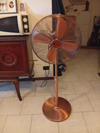 ventilatore d'epoca. in rame ideale x u