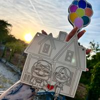 Portachiavi da muro in legno