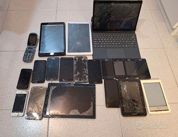 Lotto stock smartphone e tablet 20pz