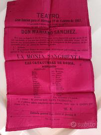 Manifesto storico locandina d'epoca