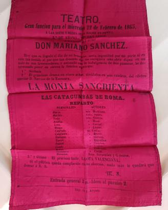 Manifesto storico locandina d'epoca