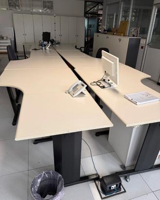 Scrivanie operative modulari ufficio – postazioni