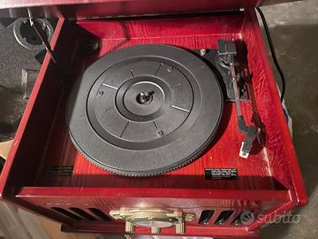 Giradischi integrato con cd e radio