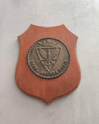 Crest marina militare Nave Andrea Doria d'epoca 