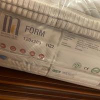 Materassi x2 memory foam una piazza e mezza