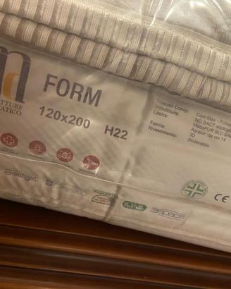 Materassi x2 memory foam una piazza e mezza