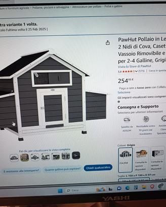 pollaio in legno
