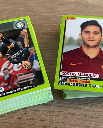165 figurine Calciatori Panini 2014/15 diverse