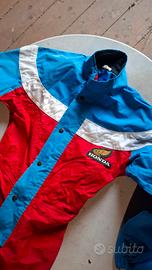 tuta antipioggia Honda vintage anni 80