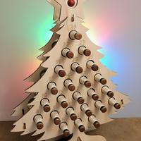 Albero dell'avvento cantinetta birre JINGLE BEERS