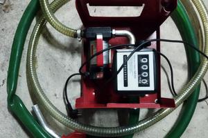 Pompa elettrica per diesel, benzina e olio 