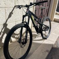  bici rockrider, raggio 29, biammortizzata 