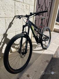  bici rockrider, raggio 29, biammortizzata 