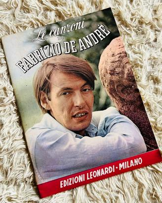 Le canzoni di Fabrizio De André – spartiti musical