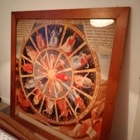 Quadro soggetto religioso Ruota Mistica di Fra Ang