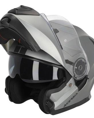 Casco modulare Acerbis Serel grigio - taglia L