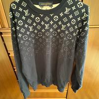 Maglione Louis Vuitton blu monogram gradient