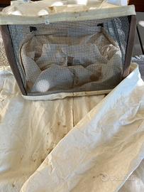 Materiale abigliamento per apicoltore