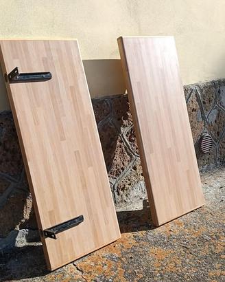Coppia mensole 35x90 cm
