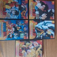 5 DVD Dragon Ball Z originali