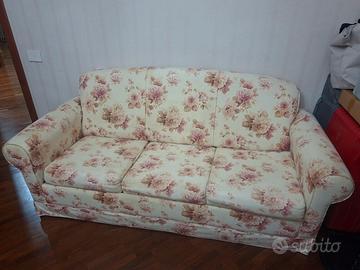Diivano letto artigianale shabby