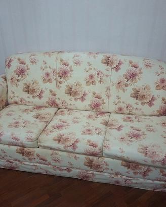 Diivano letto artigianale shabby
